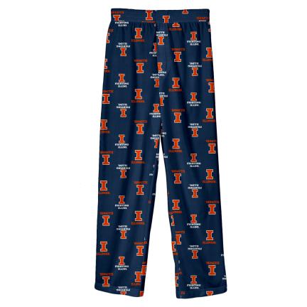 Illinois Flannel Pants Toddler Navy/Orange