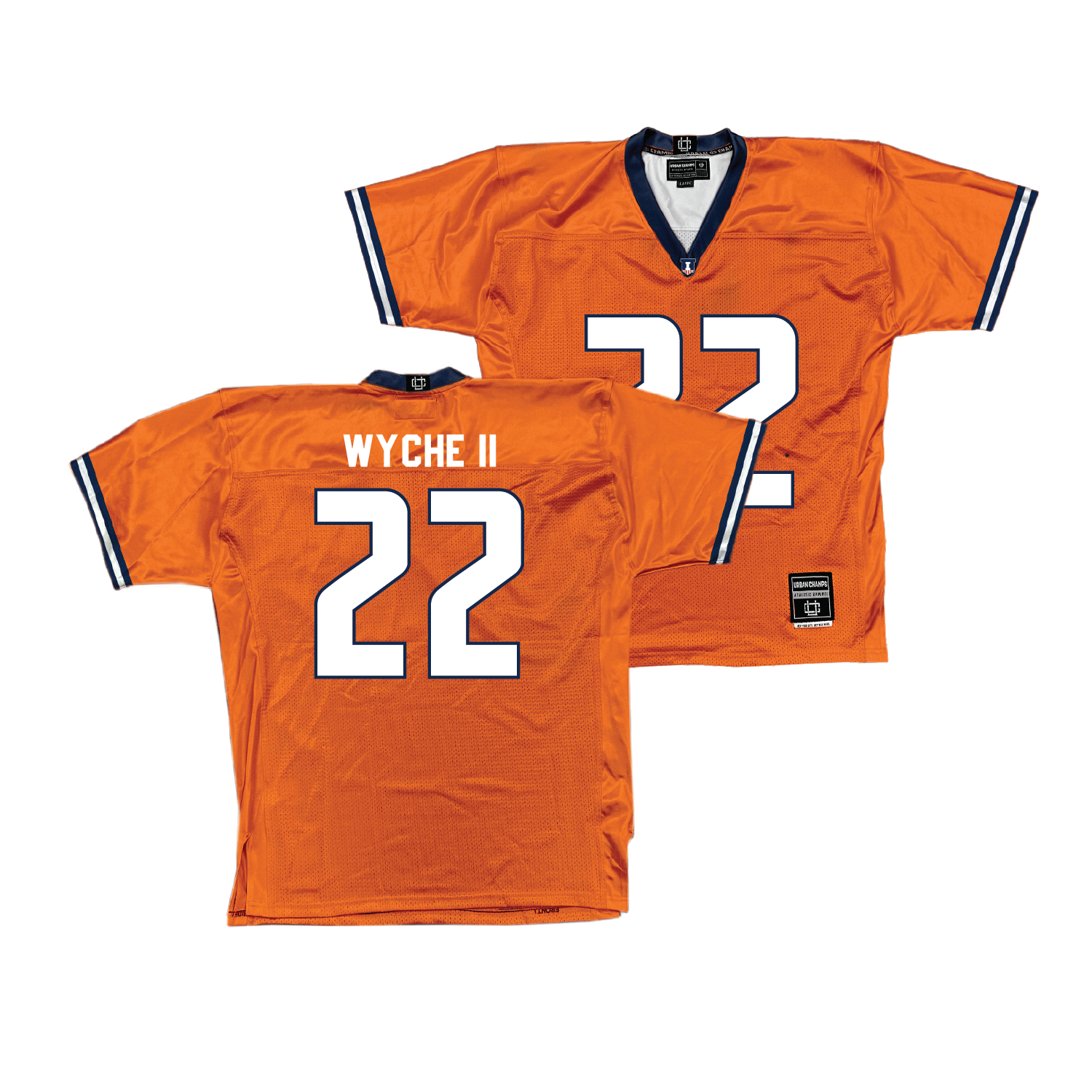 Illinois Fighting Illini NIL Football Jersey Cedric Wyche II #22