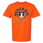 Illinois Women Win in Orange Basketball T-Shirt