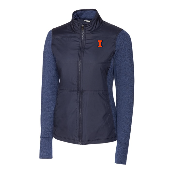 Illinois Fighting Illini Women's Stealth Hybrid Jacket