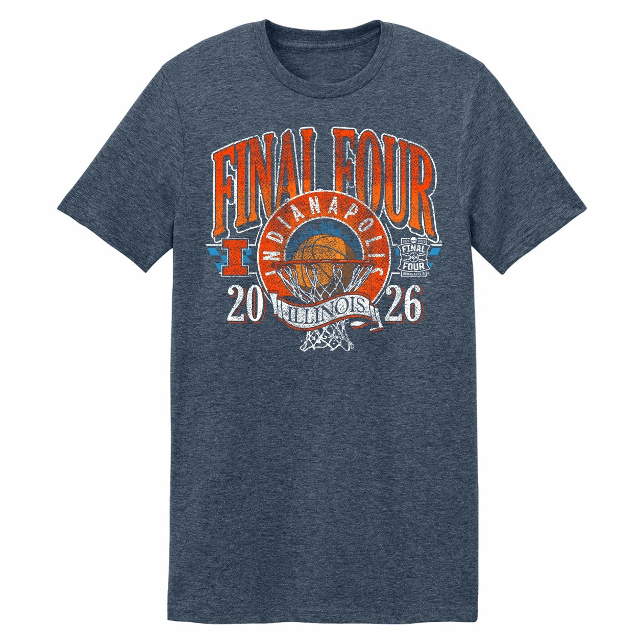 Illinois Basketball Final Four Indy Short Sleeve Tee