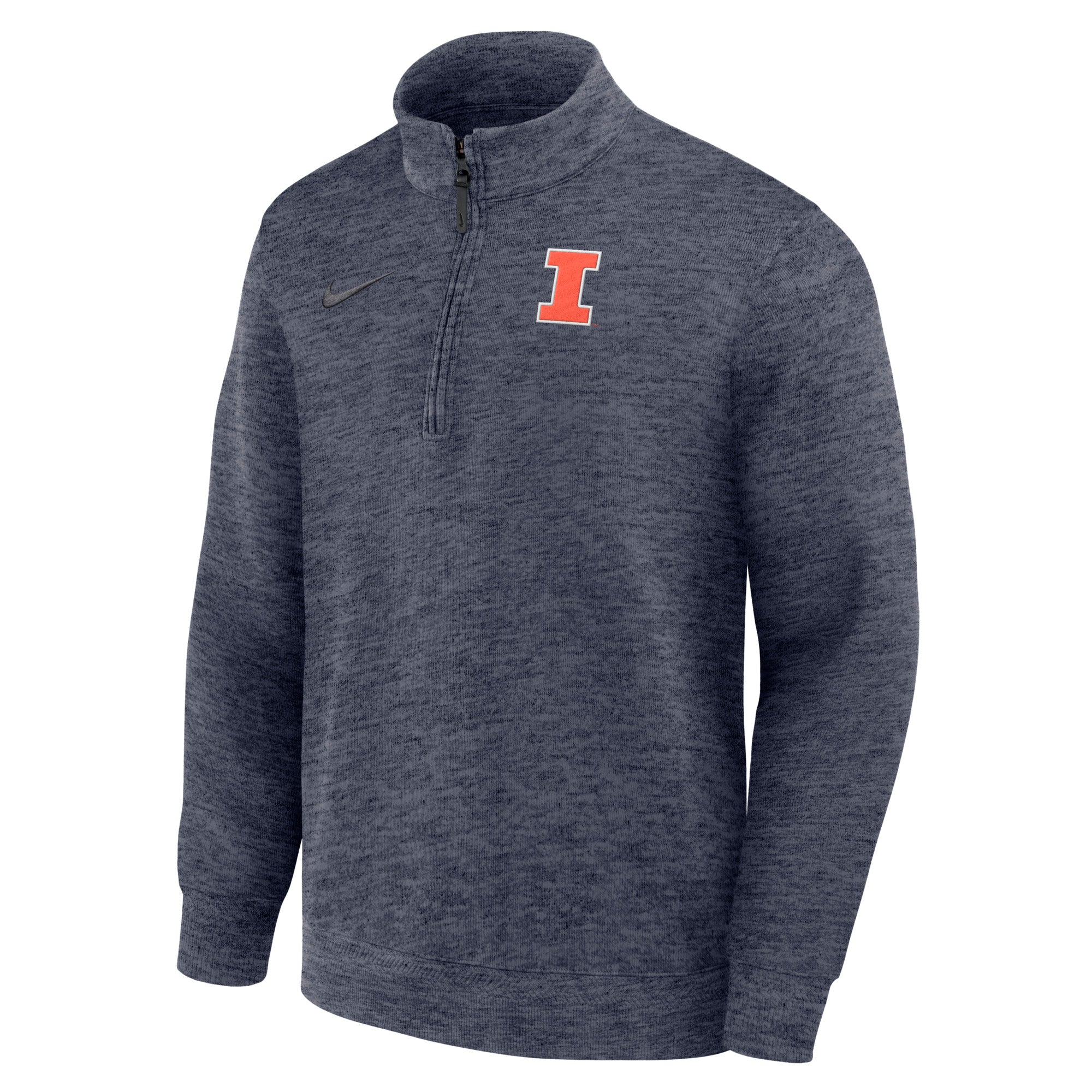 Illinois Quarter-Zip Nike Men's Navy Pullover