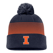 Illinois Fighting Illini Nike Peak Pom Beanie
