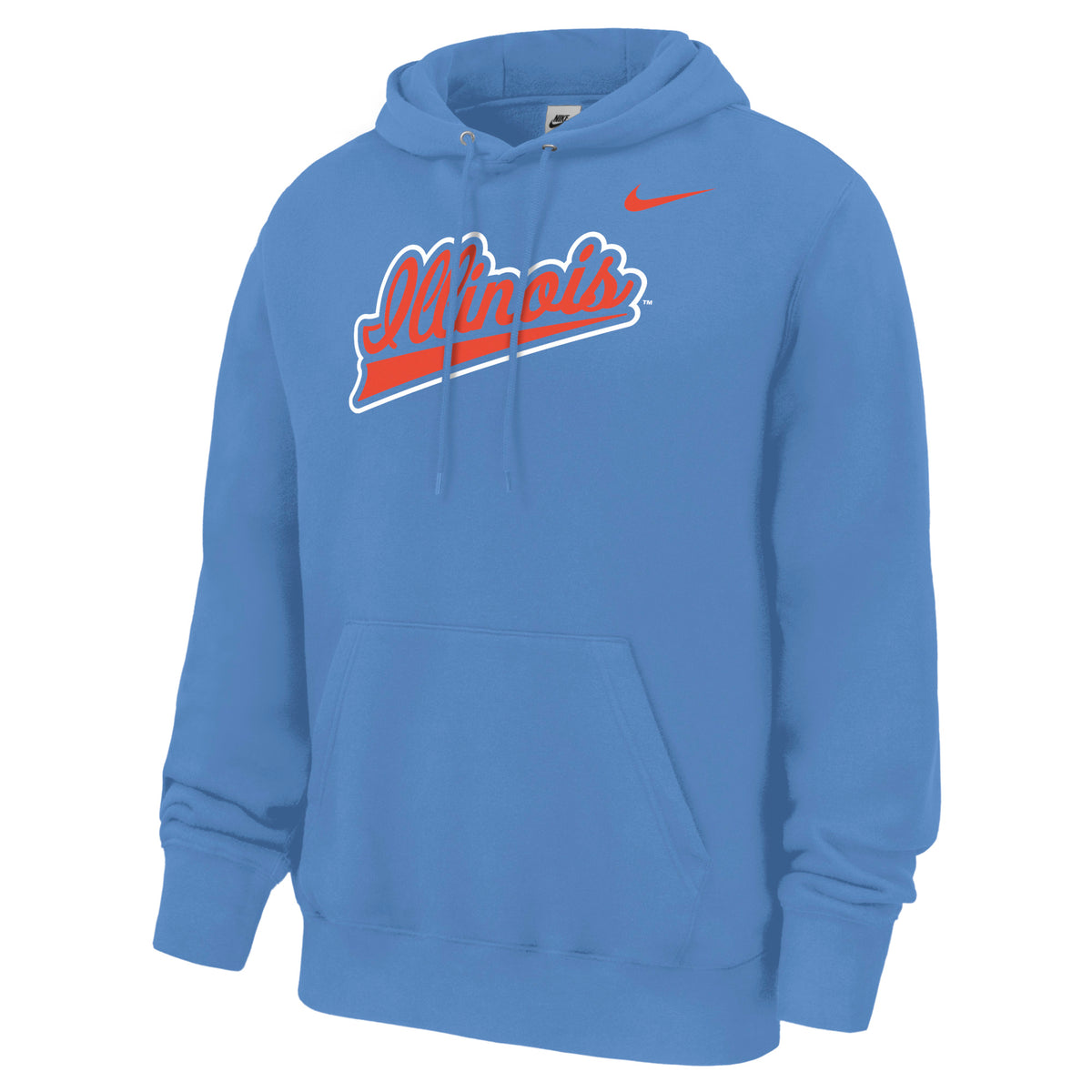 Illinois Nike Valor Blue Club Hooded Sweatshirt