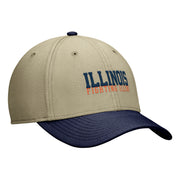 Illinois Nike 2-Tone Structured Swooshflex Hat