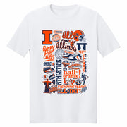 Illinois Athletics Adult Symbols T-Shirt