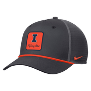 Illinois Nike Rope Structured Meshback Hat