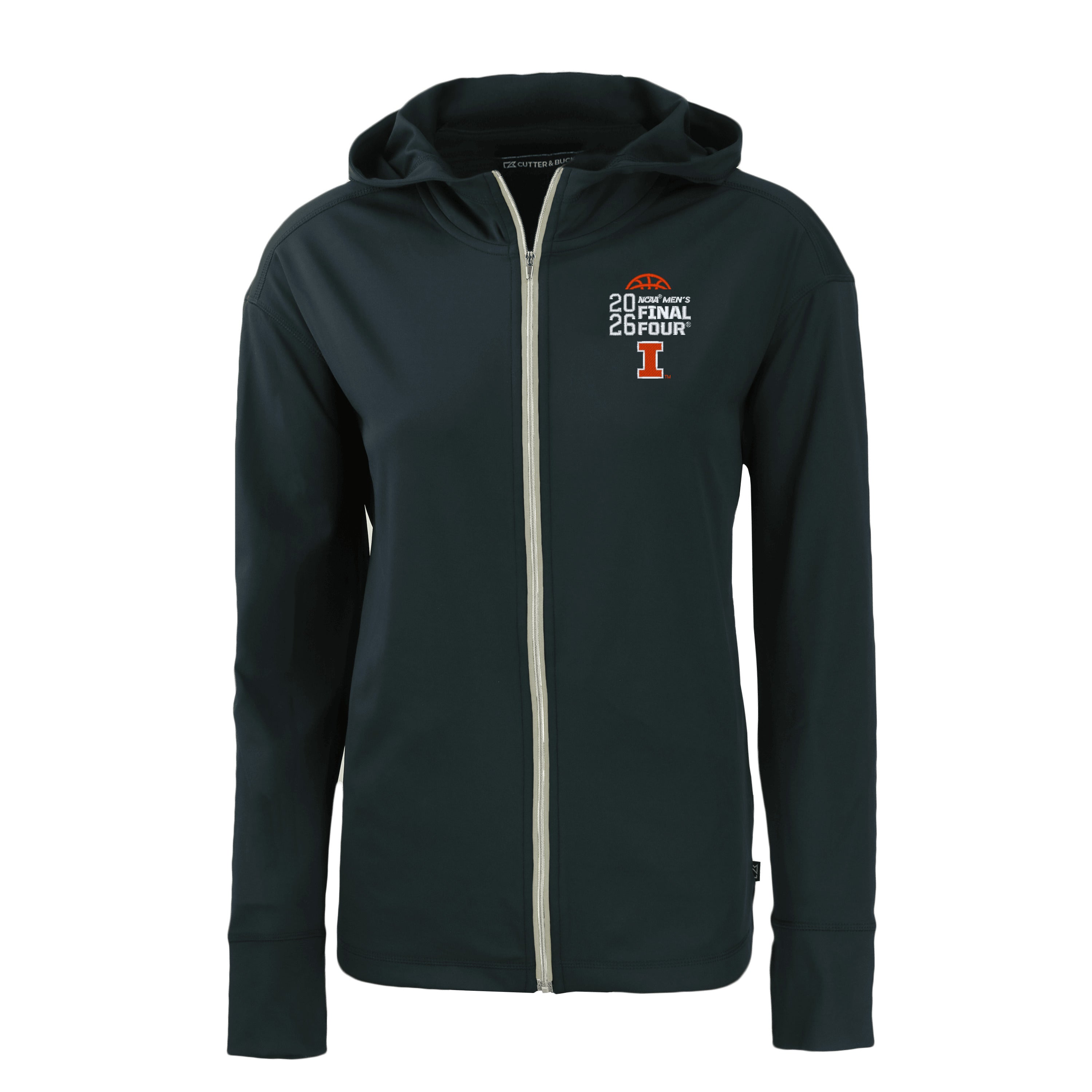 Illinois Fighting Illini Men's Basketball Final Four Women's Daybreak Hooded Full-Zip