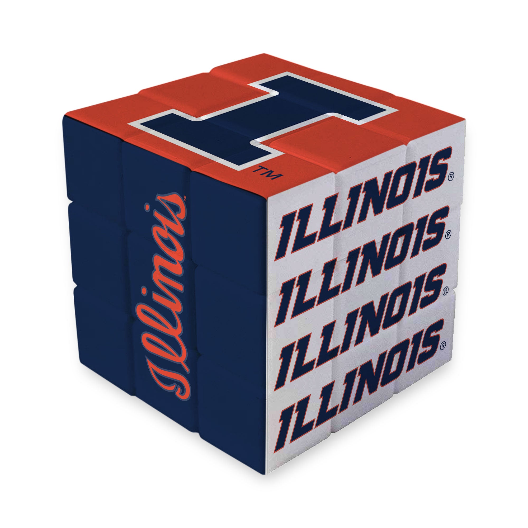 Illinois Fighting Illini Puzzle Cube