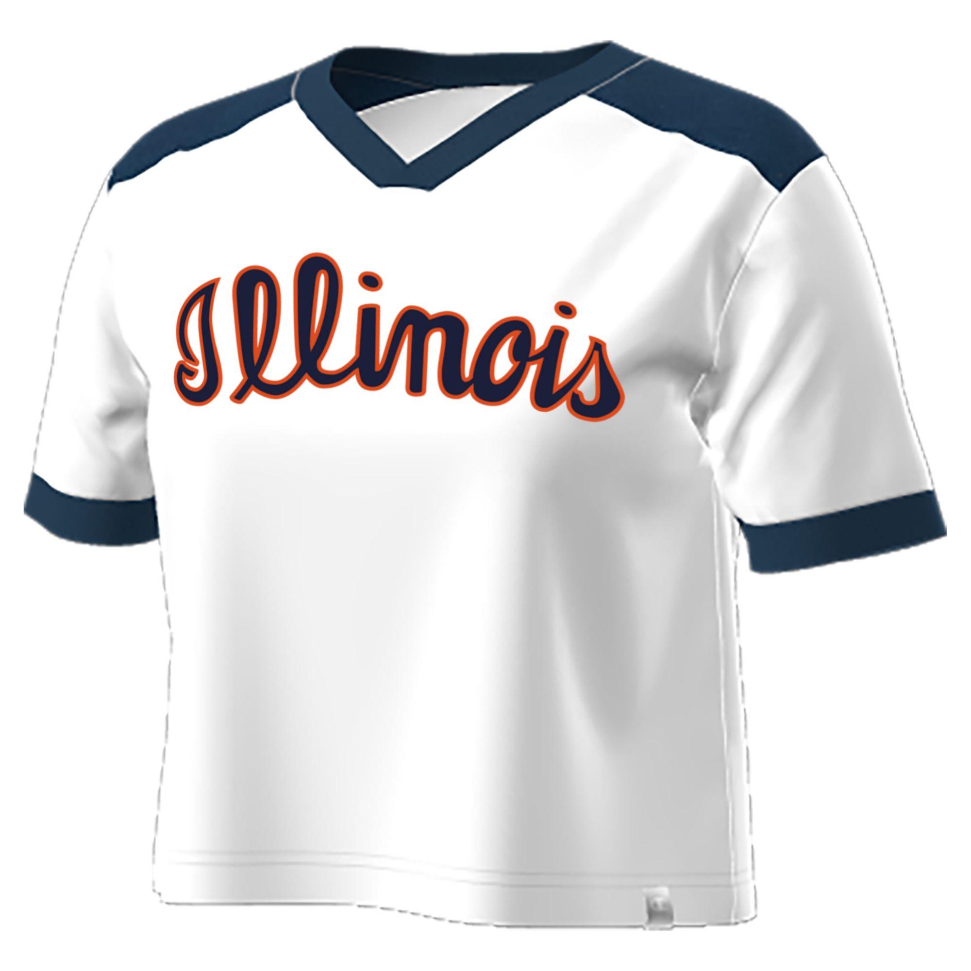 Fighting Illini Colorblock Jersey Tee