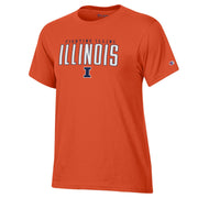 Illinois T-Shirt Women's Orange Champion Short-Sleeve