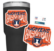 Illinois Women's Basketball Sticker