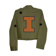 Illinois Fighting Illini Women's Utility Block I Shacket