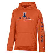 Illinois Fighting Illini Champion Raglan Hooded Sweatshirt