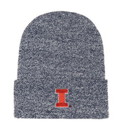 Illinois Winter Hat Navy Knit