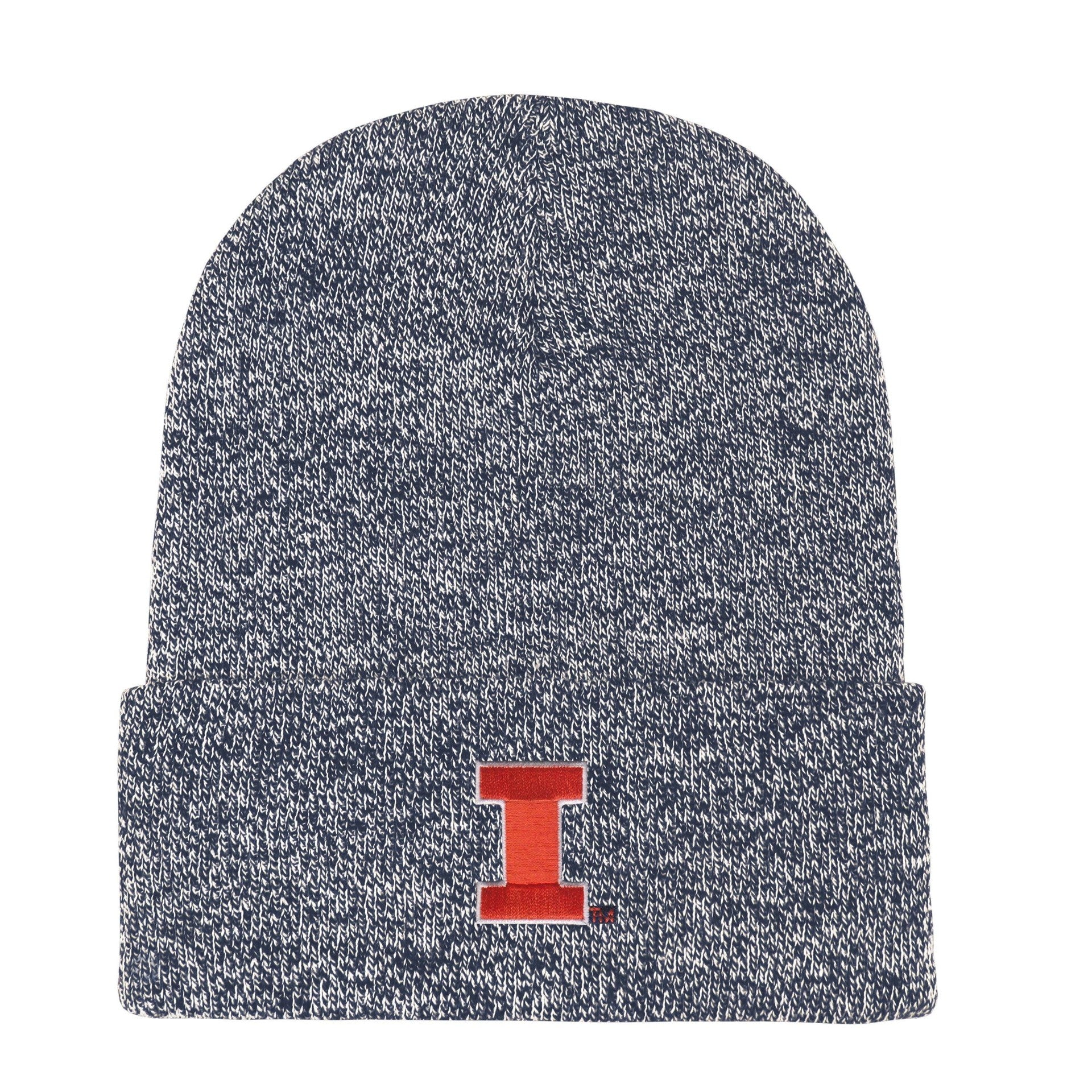 Illinois Winter Hat Navy Knit