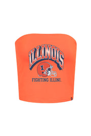 Illinois Fighting Illini Spirit Arch Helmet Tube Top