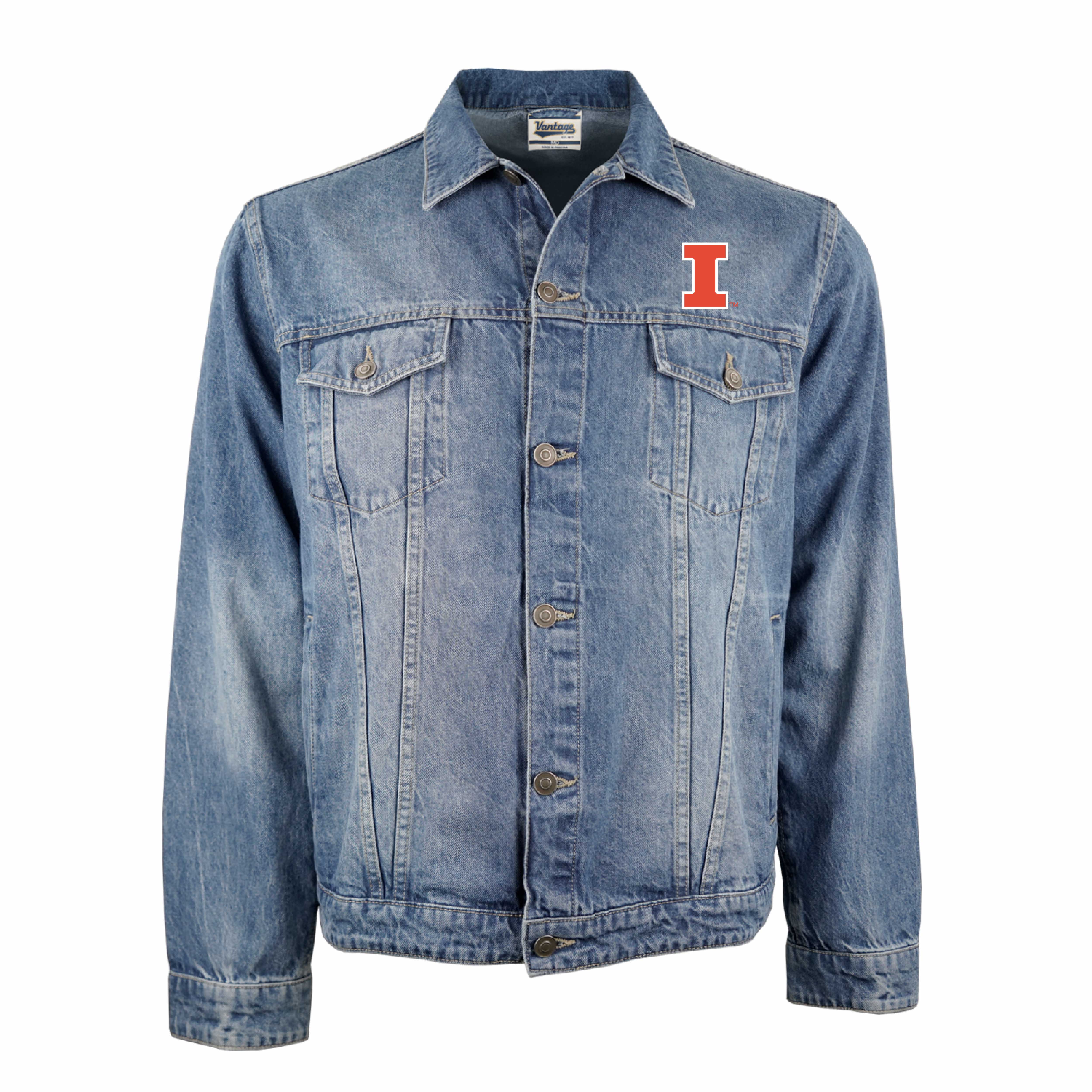 Illinois Fighting Illini Men's Big and Tall Roadie Jacket