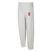 Illinois Sweatpants Men's Heather Grey Block I
