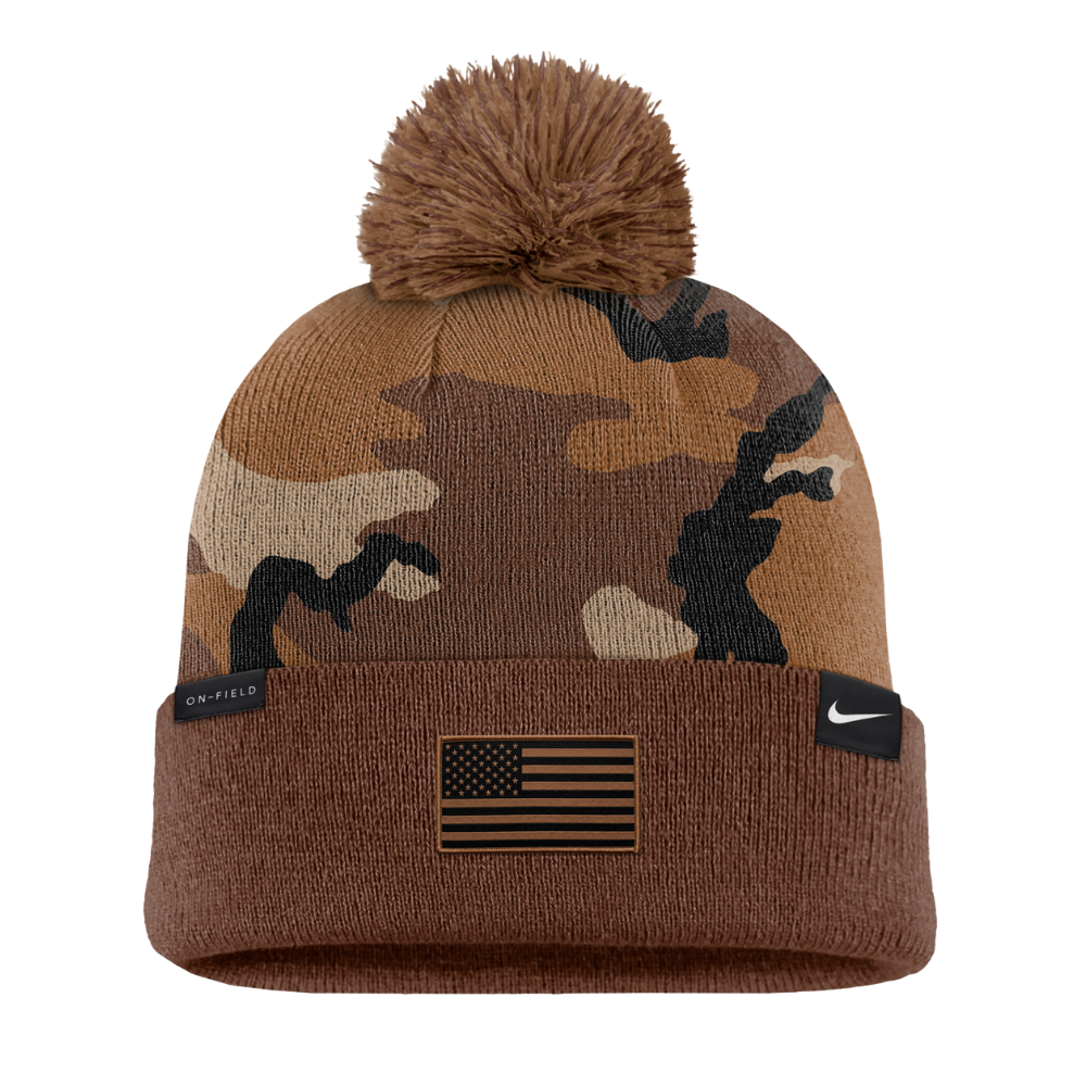 Illinois Fighting Illini Nike Military Peak Beanie
