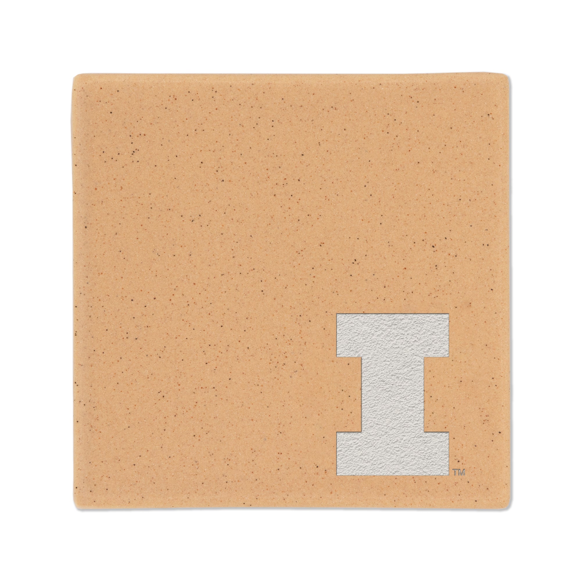 Illinois Coaster Light Orange Speckled Block I