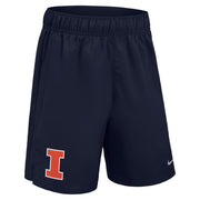 Fighting Illini Youth Nike Challenger Navy Block I Shorts