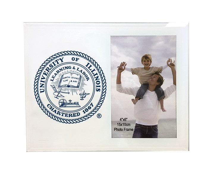 Illinois Picture Frame 4x6" University Seal