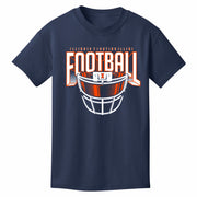 Illinois Fighting Illini Football Facemask Short Sleeve Youth Tee