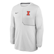 Illinois Long-Sleeve Tee Nike White Coach