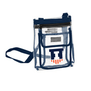 Illinois Fighting Illini Logo Brands Clear Crossbody Stadium Purse