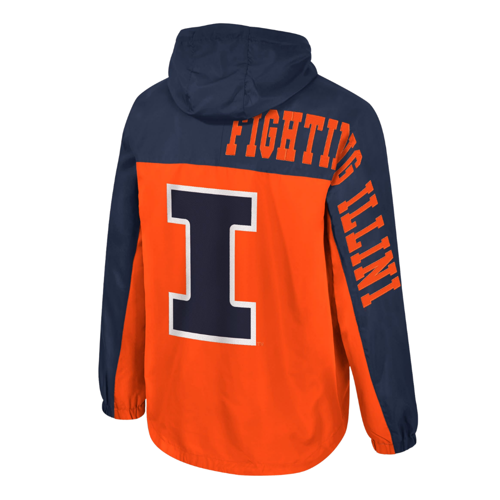 Illinois Fighting Illini Pete 1/2 Zip Anorak
