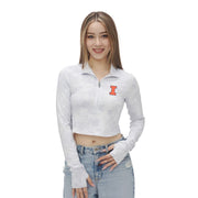 Illinois Fighting Illini Women's Rush Quarter-Zip Pullover