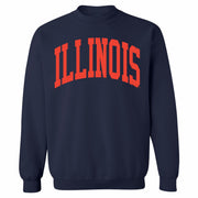 Illinois Fighting Illini Navy Jumbo Arch Crew