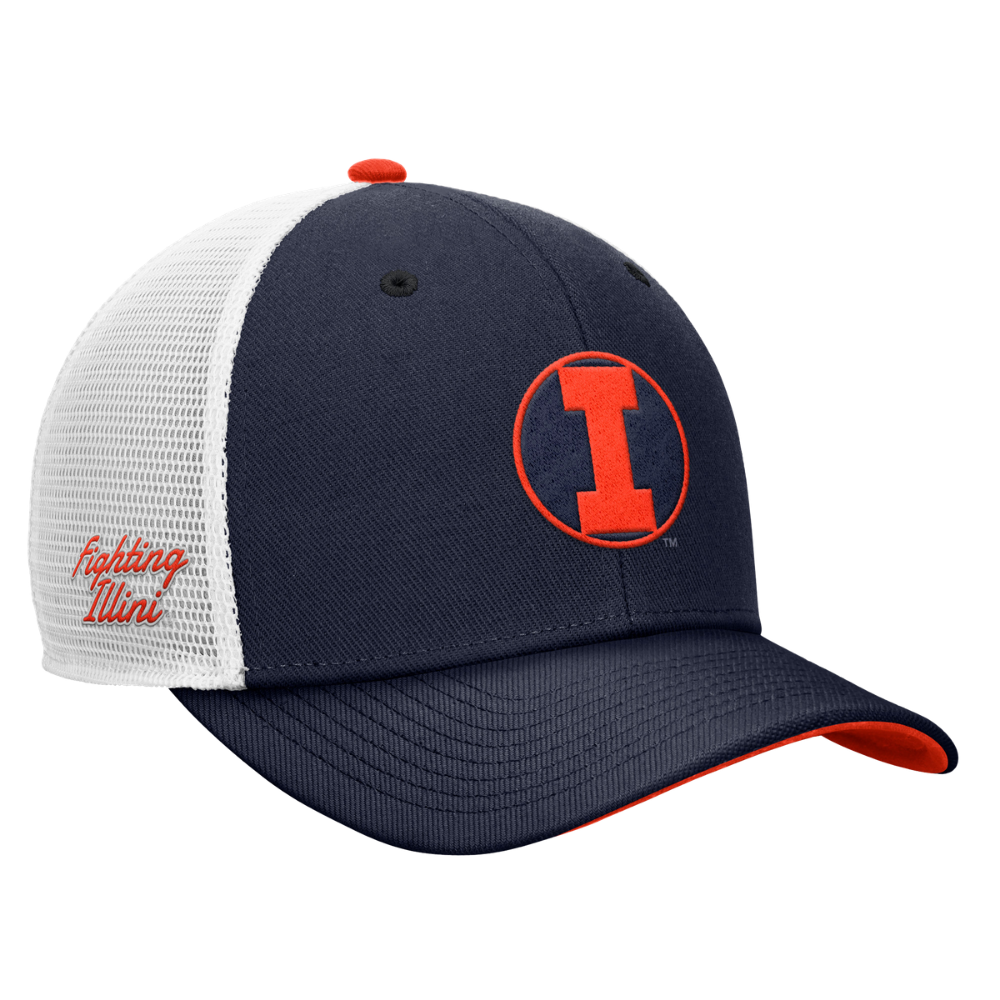 Illinois Nike Structured Meshback Hat