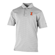 Illinois Polo Men's Grey Striped Columbia