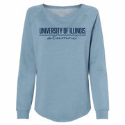Illinois Fighting Illini Women's Alumni Handscript Sweatshirt