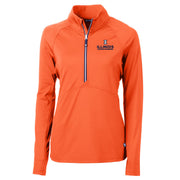 Illinois Fighting Illini Women's Grainger Adapt Quarter-Zip