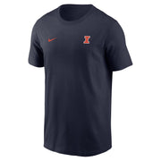 Illinois Fighting Illini Navy Nike Legend SS Tee