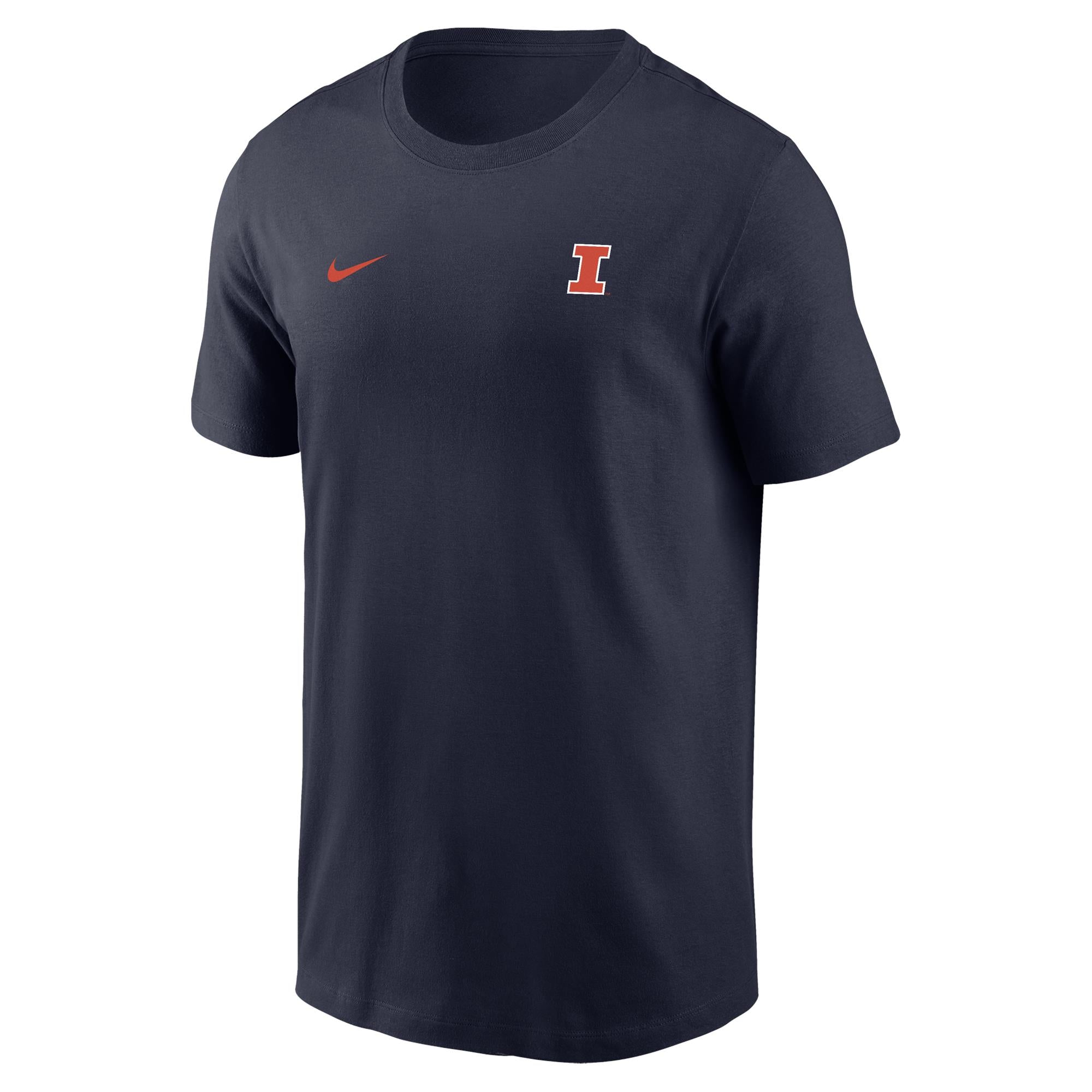 Illinois Fighting Illini Navy Nike Legend SS Tee