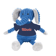 Illinois Plush Blue Elephant
