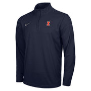 Illinois Quarter-Zip Men's Navy Nike Pullover
