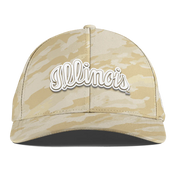 Illinois Hat Camo Script Branded Bills
