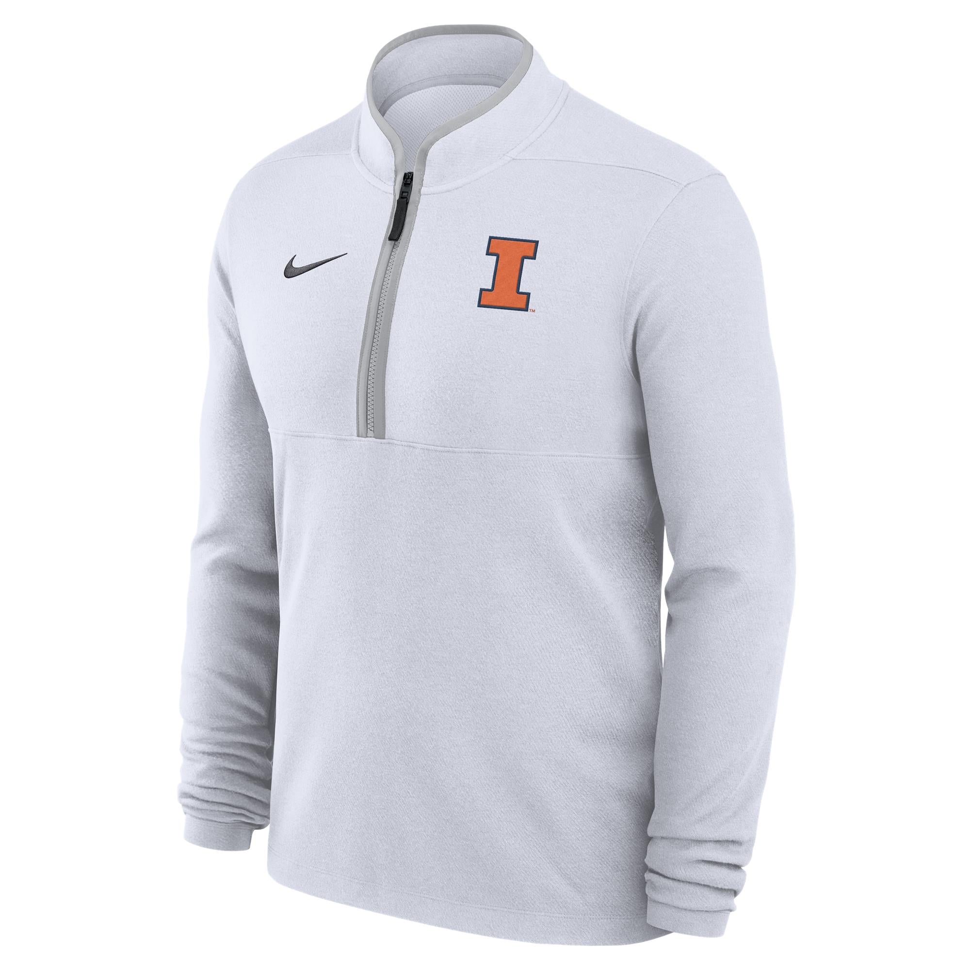Illinois Quarter-Zip Men's White Nike